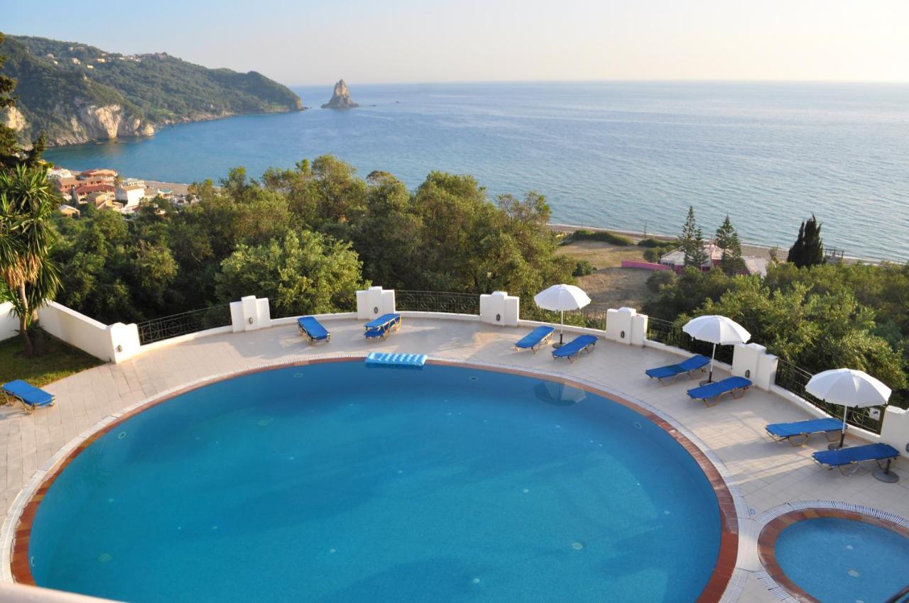 Natalia Apartment B With Panoramic Sea Views Of Agios Gordios Bay Εξωτερικό φωτογραφία