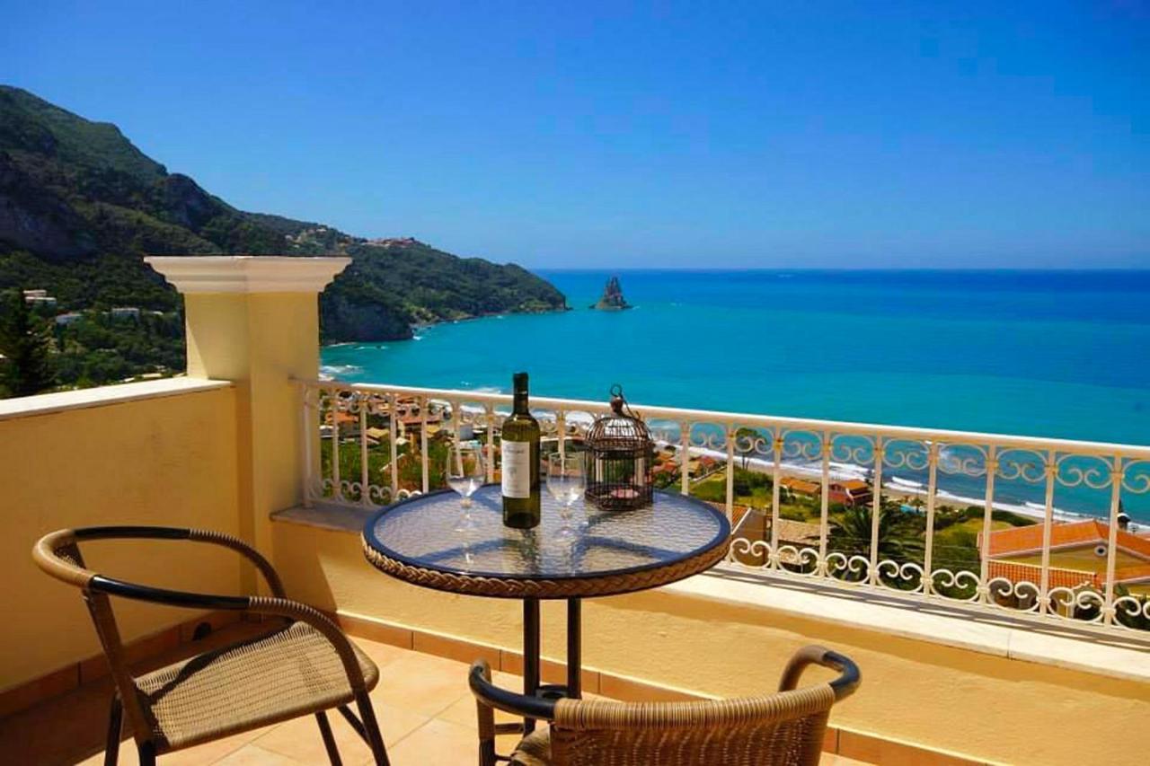 Natalia Apartment B With Panoramic Sea Views Of Agios Gordios Bay Εξωτερικό φωτογραφία