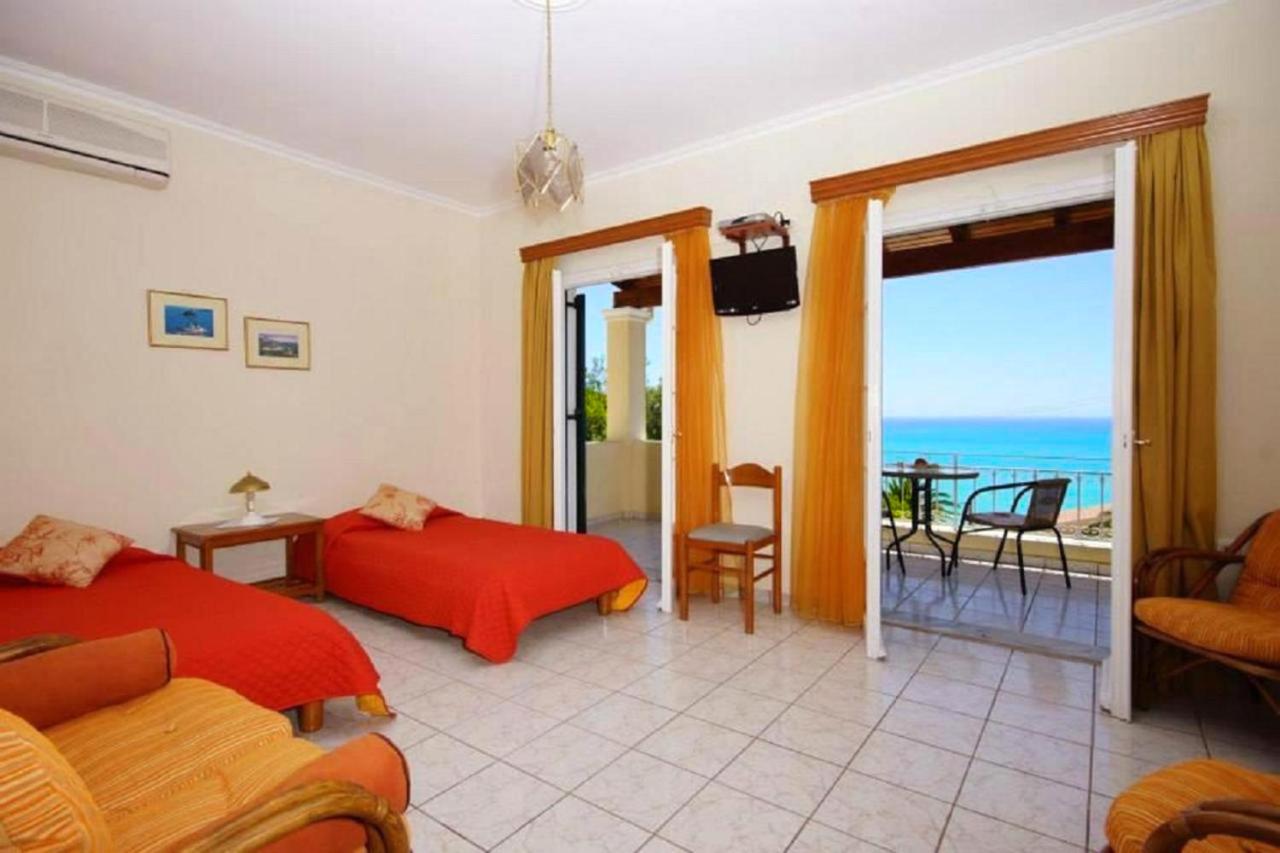 Natalia Apartment B With Panoramic Sea Views Of Agios Gordios Bay Εξωτερικό φωτογραφία
